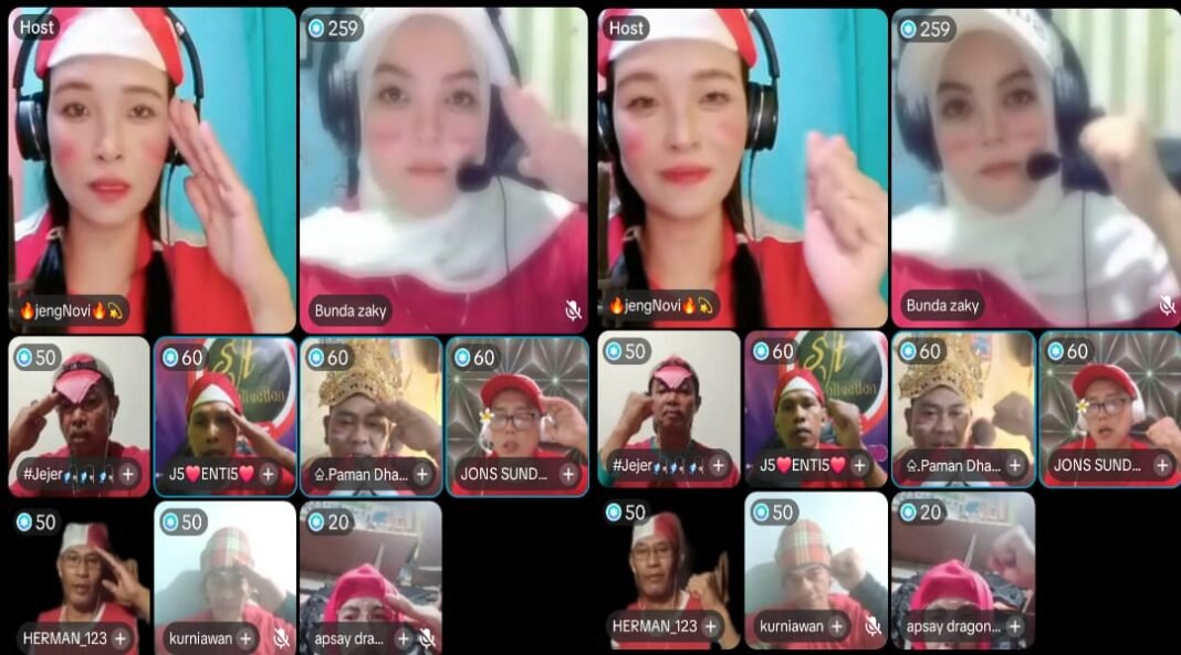 Keseruan Komunitas Tik Tok gunakan Seragam Merah Putih dan Nyanyi Lagu Kebangsaan saat Komal di Hari Kemerdekaan ke 81 RI Keseruan Komunitas Tik Tok gunakan Seragam Merah Putih dan Nyanyi Lagu Kebangsaan saat Komal di Hari Kemerdekaan ke 81 RI