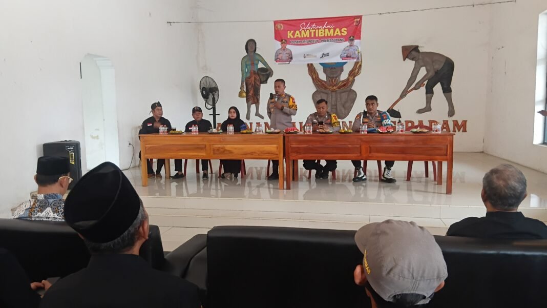Jaga Kondusifitas Wilayah, Kapolsek Cipeundeuy Gelar Silaturahmi Kamtibmas Bersama Aparatur Desa Jaga Kondusifitas Wilayah, Kapolsek Cipeundeuy Gelar Silaturahmi Kamtibmas Bersama Aparatur Desa