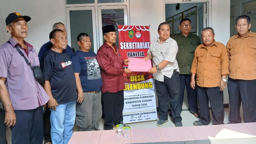 Panitia Pilkades Blendung Terima Pendaftaran Sako Calon Kades 2026-2034 Panitia Pilkades Blendung Terima Pendaftaran Sako Calon Kades 2026-2034