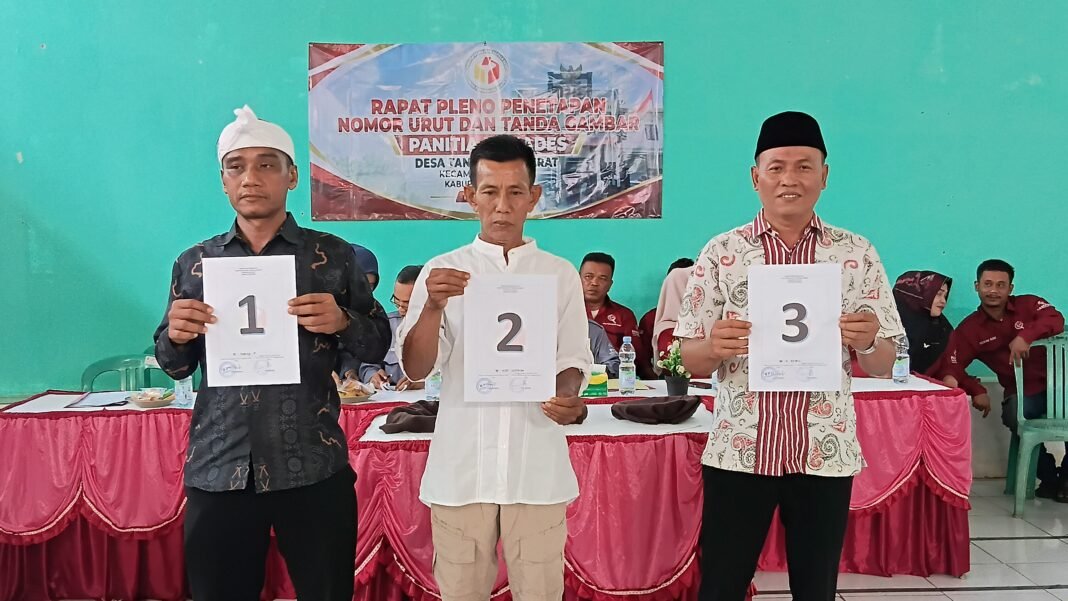 Mengusung Jargon Memimpin dengan Hati, Melayani dengan Nyata, H. Wawan Raih Nomor Urut 3 di Pilkades Tanggulun Barat Mengusung Jargon Memimpin dengan Hati, Melayani dengan Nyata, H. Wawan Raih Nomor Urut 3 di Pilkades Tanggulun Barat