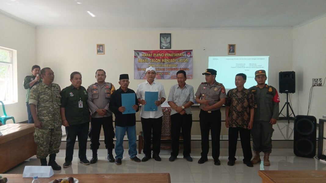 Masuk Tahap Final, Dua Bakal Calon Kades Blendung Resmi Ditetapkan Jadi Calon Kades Lewat Rapat Pleno Masuk Tahap Final, Dua Bakal Calon Kades Blendung Resmi Ditetapkan Jadi Calon Kades Lewat Rapat Pleno