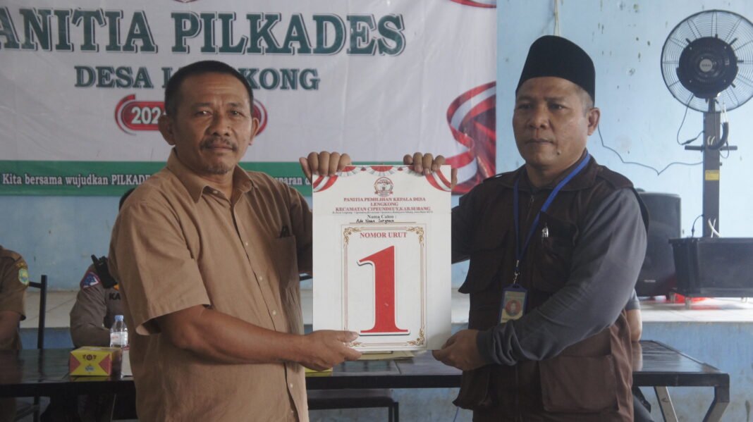 Raih Nomor Urut 1, Calon Kades Lengkong, Ade Nana Suryana Isyarat jadi Nomor Satu untuk Perubahan Desa yang Lebih Baik Raih Nomor Urut 1, Calon Kades Lengkong, Ade Nana Suryana Isyarat jadi Nomor Satu untuk Perubahan Desa yang Lebih Baik