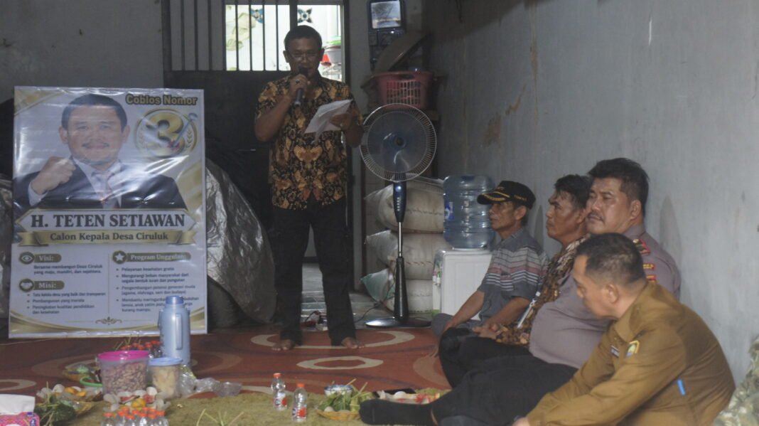 Pastikan Pilkades Kondusif, Forkopimcam Kalijati Sambangi Calon Kades Ciruluk Nomor Urut 3 Pastikan Pilkades Kondusif, Forkopimcam Kalijati Sambangi Calon Kades Ciruluk Nomor Urut 3