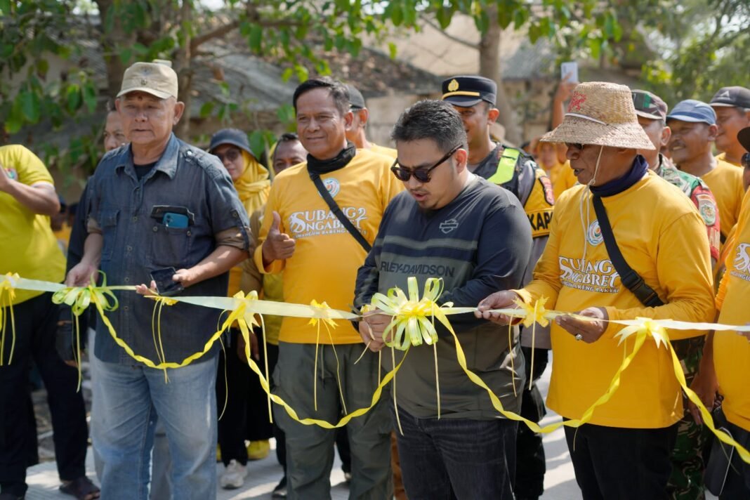 Saba Desa ke 29, di Tambakdahan, Bupati Subang Resmikan Peningkatan Jalan Rancasari – Mariuk, Warga Sambut Suka Cita Saba Desa ke 29, di Tambakdahan, Bupati Subang Resmikan Peningkatan Jalan Rancasari – Mariuk, Warga Sambut Suka Cita