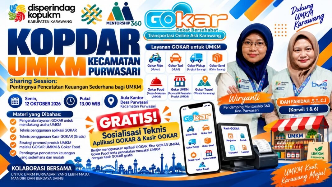 Kopdar UMKM Purwasari Bahas Pencatatan Keuangan dan Pemasaran Digital Kopdar UMKM Purwasari Bahas Pencatatan Keuangan dan Pemasaran Digital