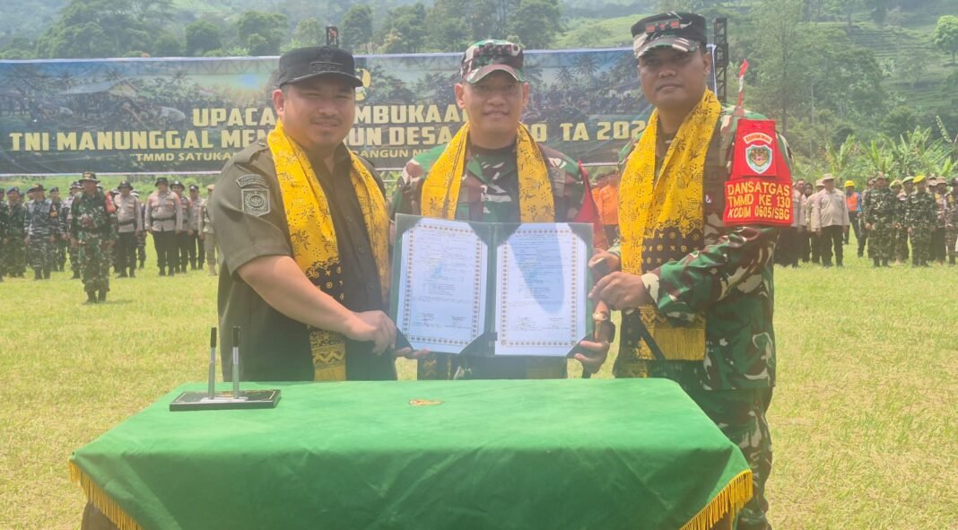 TMMD ke-130 Kodim 0605/Subang Resmi Dibuka TMMD ke-130 Kodim 0605/Subang Resmi Dibuka